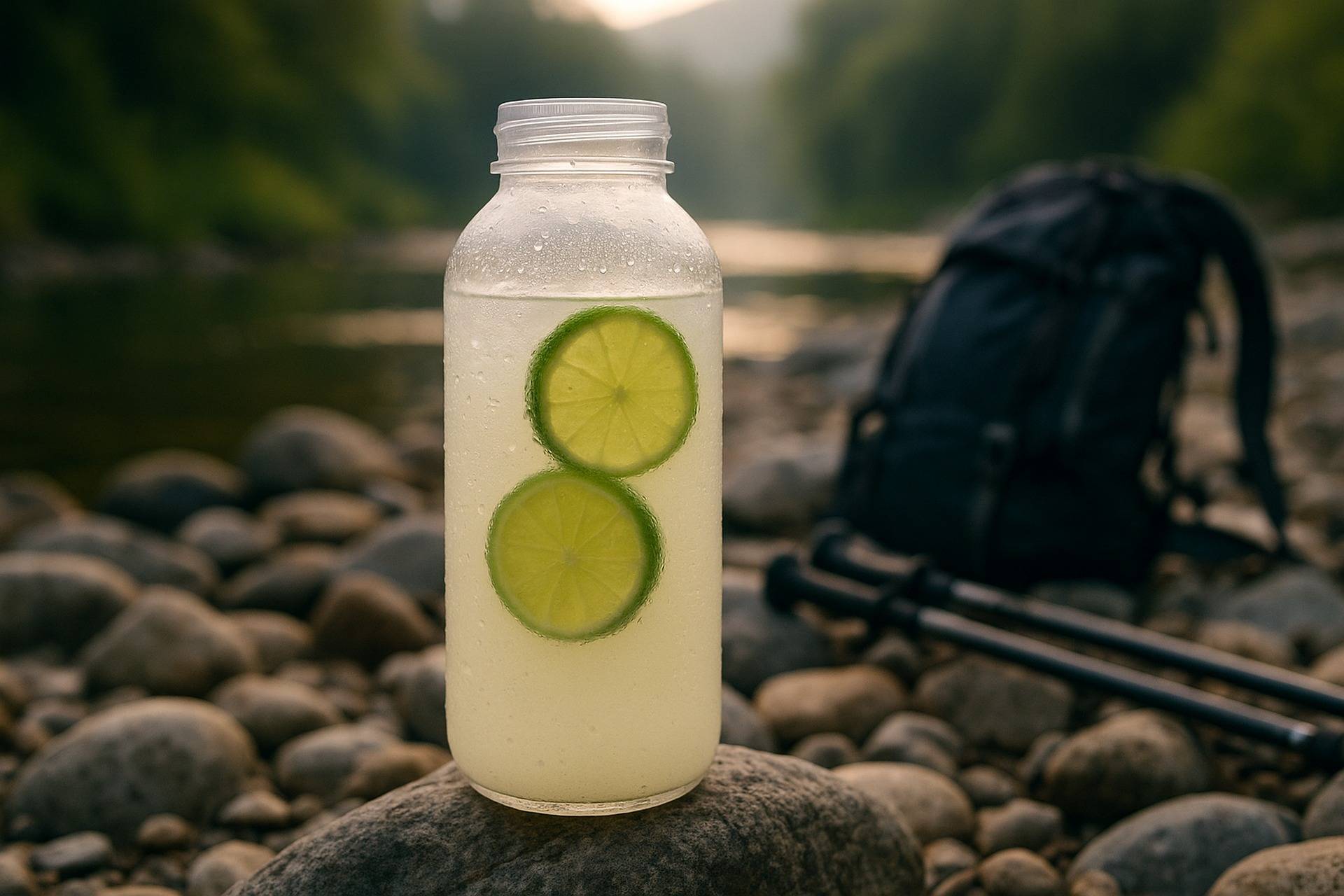 Coconut Lime Electrolyte Refresher camp recipe image
