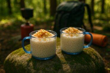 Coconut Lime Tapioca Cups camp recipe image