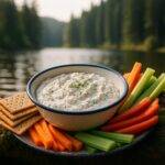 Lemon Dill Smoked Trout Dip camp recipe image